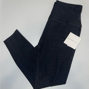 Beyond Yoga Spacedye Leggings with the cross waistband